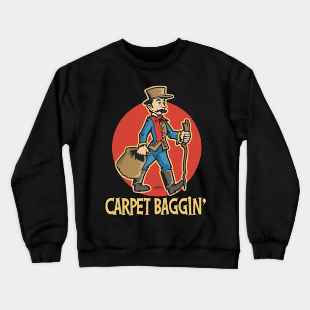 Carpet Baggin' Crewneck Sweatshirt by Jason's Finery